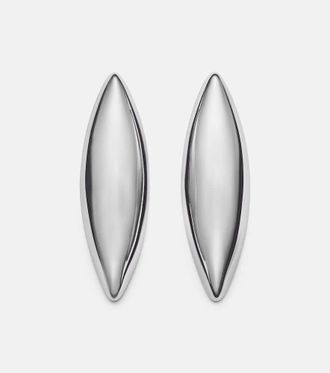 Jennifer Fisher Puffy Dagger Small 10kt rhodium-plated earrings