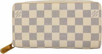 Louis Vuitton White Long Wallet (Bi-Fold) (Pre-Owned)