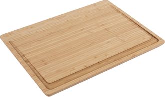 Kuhn Rikon ICED Bamboo Cutting Board with Groove, 14.2-Inch x 10.2-Inch, Large