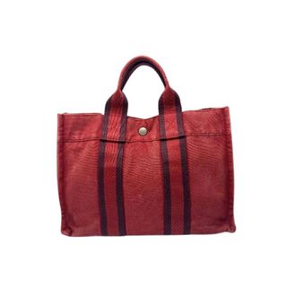Herm&egrave;s Pre-owned Tote Bags, female, Red, Size: ONE SIZE Pre-owned Vintage Tote Bag
