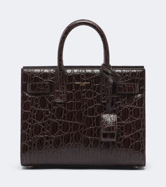 Saint Laurent Sac De Jour Nano leather top-handle bag