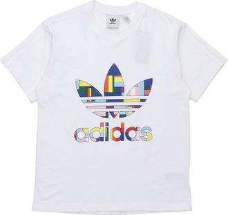 adidas originals Flag Lag Fill Tee Sports Short Sleeve White GD0953