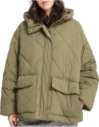 Volcom Out Of Boxy Puff Winterjacke f&uuml;r Damen | oliv