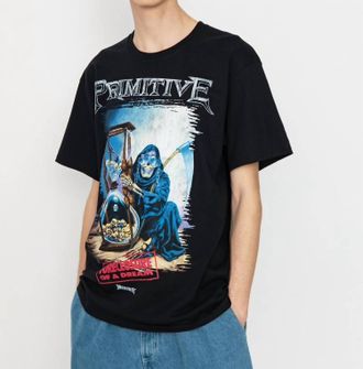 Primitive Megadeth Judgement T-Shirt In Black