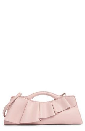 BCBGeneration Ruffle East/West Clutch in Blush at Nordstrom Rack