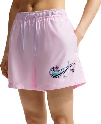 Nike (WMNS) Nike NSW MR Essential Woven Short Pink Foam IR4759-663