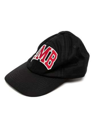 AMBUSH Cappello da baseball con ricamo - Nero