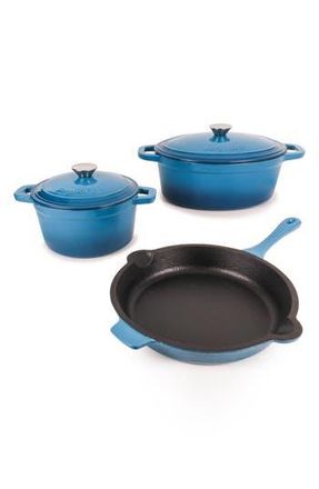 Berghoff Neo 5-Piece Cast Iron Set in Blue at Nordstrom Rack
