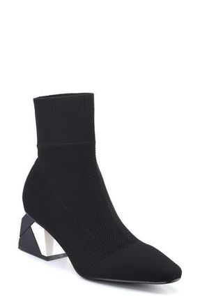 Ninety Union Sidney Block Heel Sock Bootie in Black at Nordstrom Rack, Size 11