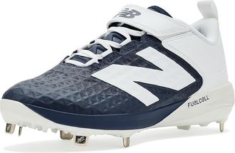 New Balance Fuelcell 4040 V8 Baseball Cleats Mens Cleated Shoes Team Navy/White : 7.5 D - Medium, Textile