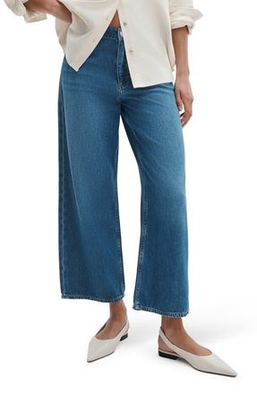 Rag & Bone Featherweight Andi Ankle Wide Leg Jeans in Millerton at Nordstrom, Size 23