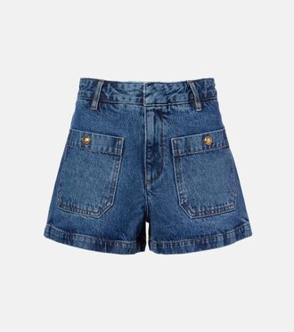 Frame Denim Cruise high-rise denim shorts