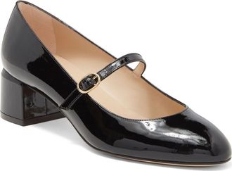 Stuart Weitzman Gabby Mary Jane Pump in Black at Nordstrom Rack, Size 10.5