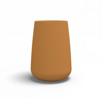 Monacis Jarr&oacute;n Alto De Dise&ntilde;o Moderno, &Oslash;43 H75, En Pol&iacute;mero Impruneta Resistente, Para Interiores Y Exteriores - Hecho En Italia - Monacis