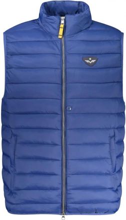Armata Di Mare Gewatteerd Doorgestikt Gilet - Heren - Bodywarmers - Blauw - M - Polyester - Jassen