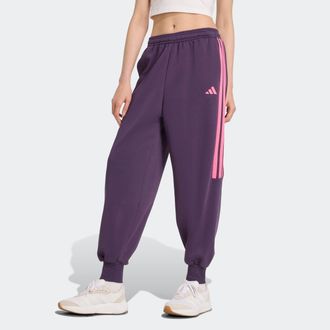 adidas Sporthose ADIDAS SPORTSWEAR W TIRO FL PT, Damen, Gr. S, N-Gr, rosa (aurora plum, lucid pink), Obermaterial: 70% Baumwolle, 30% Polyester, Hosen Sporth