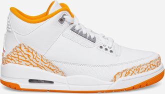 Nike Jordan Women s Air Jordan 3 Retro Sneakers White / Orange Peel