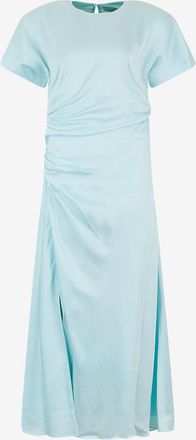 SIMKHAI Drapiertes Midikleid aus Satin Marabella