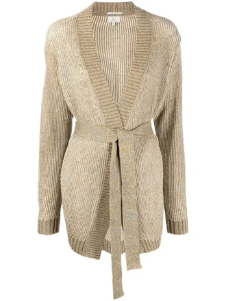 Woolrich Cardigan con cintura - Toni neutri