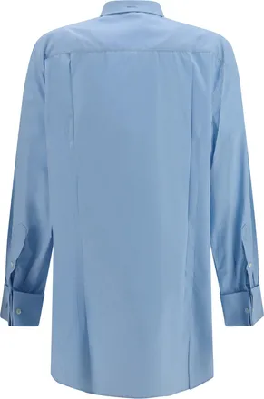 Prada Cotton Poplin Shirt - Blue
