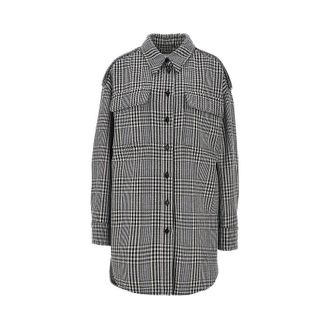 Stella McCartney Prince of Wales wool overshirt Woman 40