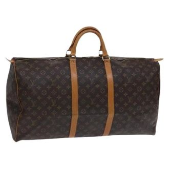 Louis Vuitton Pre-owned Weekend Bags, female, Brown, Size: ONE SIZE Pre-owned Vintage Weekend Bag