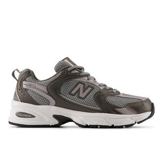 New Balance Unisex 530 en Negro/Gris, Talla 37.5