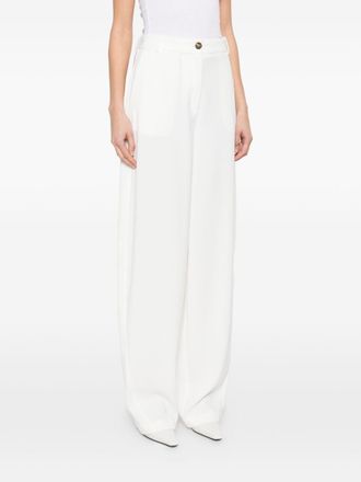 Elisabetta Franchi Womens Wide-Leg Trousers