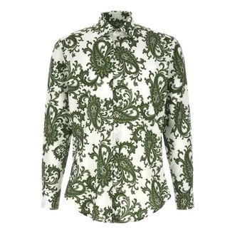 Etro Hombre, Camisas, Verde, Talla: 2XL