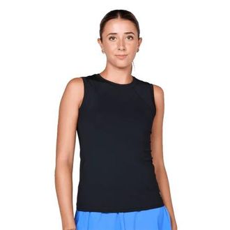 Sofibella UV Colors Womens Sleeveless Tennis Shirt in Black at Nordstrom, Size X-Small