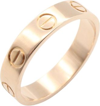 Cartier Gold Pink Gold (18K) Band Ring (Pre-Owned)