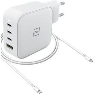 Tucano Ma-gan100-eu-w Cargador De Dispositivo M&oacute;vil Universal Blanco Corriente Alterna Carga R&aacute;pida Interior