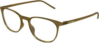 Saint Laurent Optisch Montuur - unisex - Brillen - Bruin - 51 MM - Accessoires