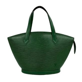 Louis Vuitton Pre-owned Handbags, female, Green, Size: ONE SIZE Pre-owned Saint Jacques Epi Handbag