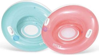 Trade Shop Trade Shop - Poltrona Salvagente Lounge 119 Cm Colori Assortiti Maniglie Portabicchiere 58883