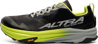 Altra Mont Blanc Speed Mens Trail Shoes - Black - Size UK 8