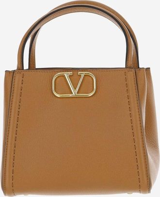 Valentino Garavani Alltime Small Handbag Made Of Grained Calf Leather