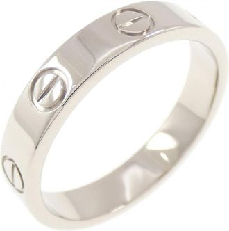 Cartier White Gold White Gold (18K) Band Ring (Pre-Owned)
