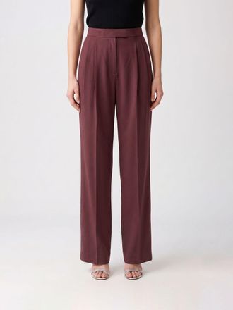 Saint Laurent Pantaloni sartoriali in seta
