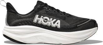 Hoka One One Mens Skyflow Wide Running Shoes In Black/white