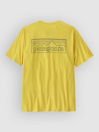 Patagonia P-6 Logo Responsibili T-Shirt gelb