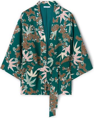 Motivi Dec&ograve; patroon kimono - Dames - Kimonos - Veelkleurig - S - Polyester - Overhemden