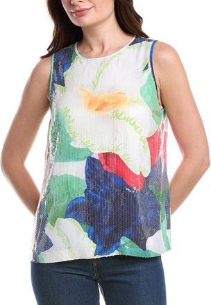 Tommy Bahama Penney Blooms Sequin Tank