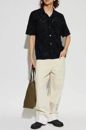 Sams&oslash;e & Sams&oslash;e Saconald Shirt, Mens, Black
