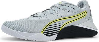 Puma Fuse 4.0 Cross Training Shoes Mens Cross Training Shoes Cool Light Gray/Puma Black/Lux Lime : 10.5 D - Medium, Textile