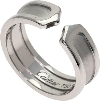 Cartier White Gold (18K) Band Ring (Pre-Owned)