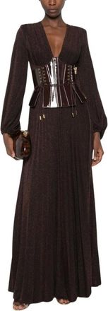 Elisabetta Franchi Mujer, Vestidos, Marr&oacute;n, Talla: S