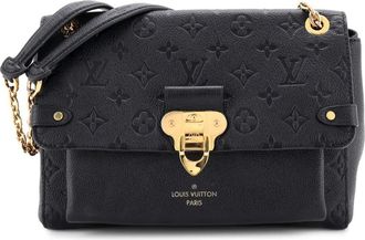 Louis Vuitton Vavin Handbag Monogram Empreinte Leather PM crossbody bag - Black