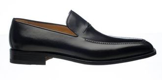 Ferrini French Calf Slip-On in Black at Nordstrom, Size 11.5