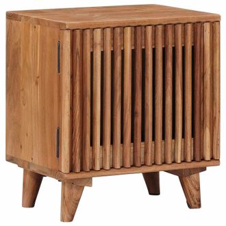 vidaXL Armario De Noche Hecho A Mano Madera Teak Marr&oacute;n Vidaxl